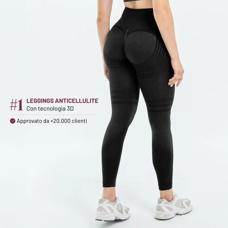 Leggings 3D Anticellulite - Ridefinisci la tua silhouette senza sforzo